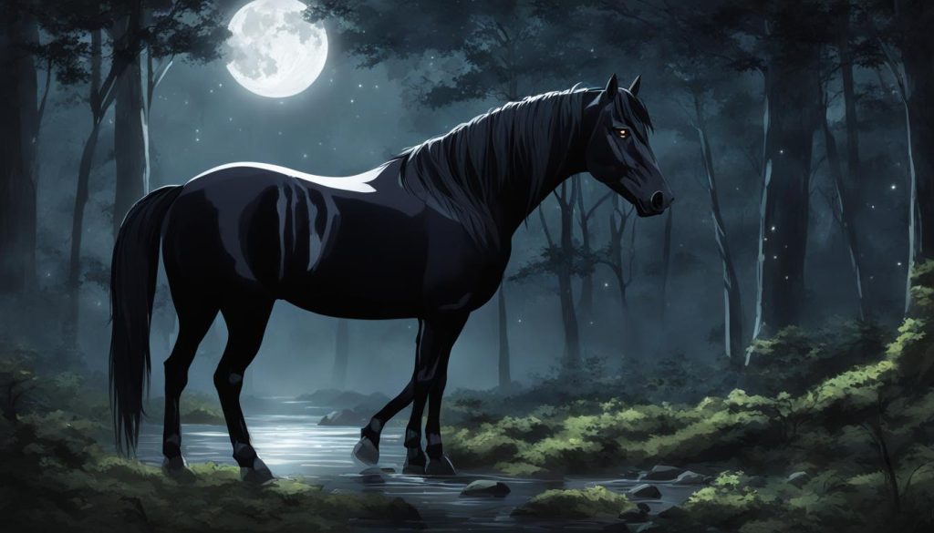 Interpretación de sueños con caballo negro