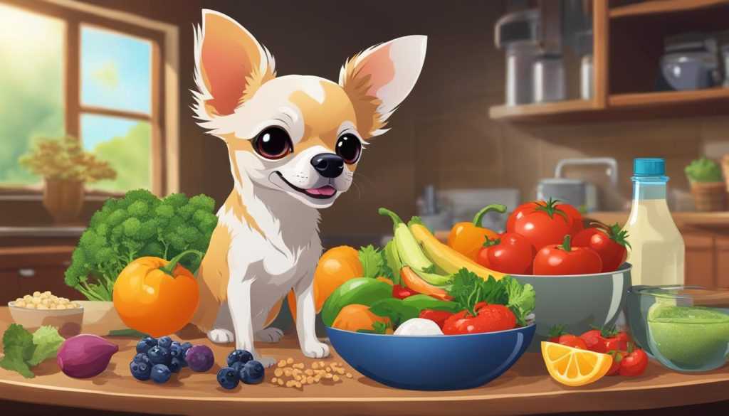 alimentación para Chihuahuas