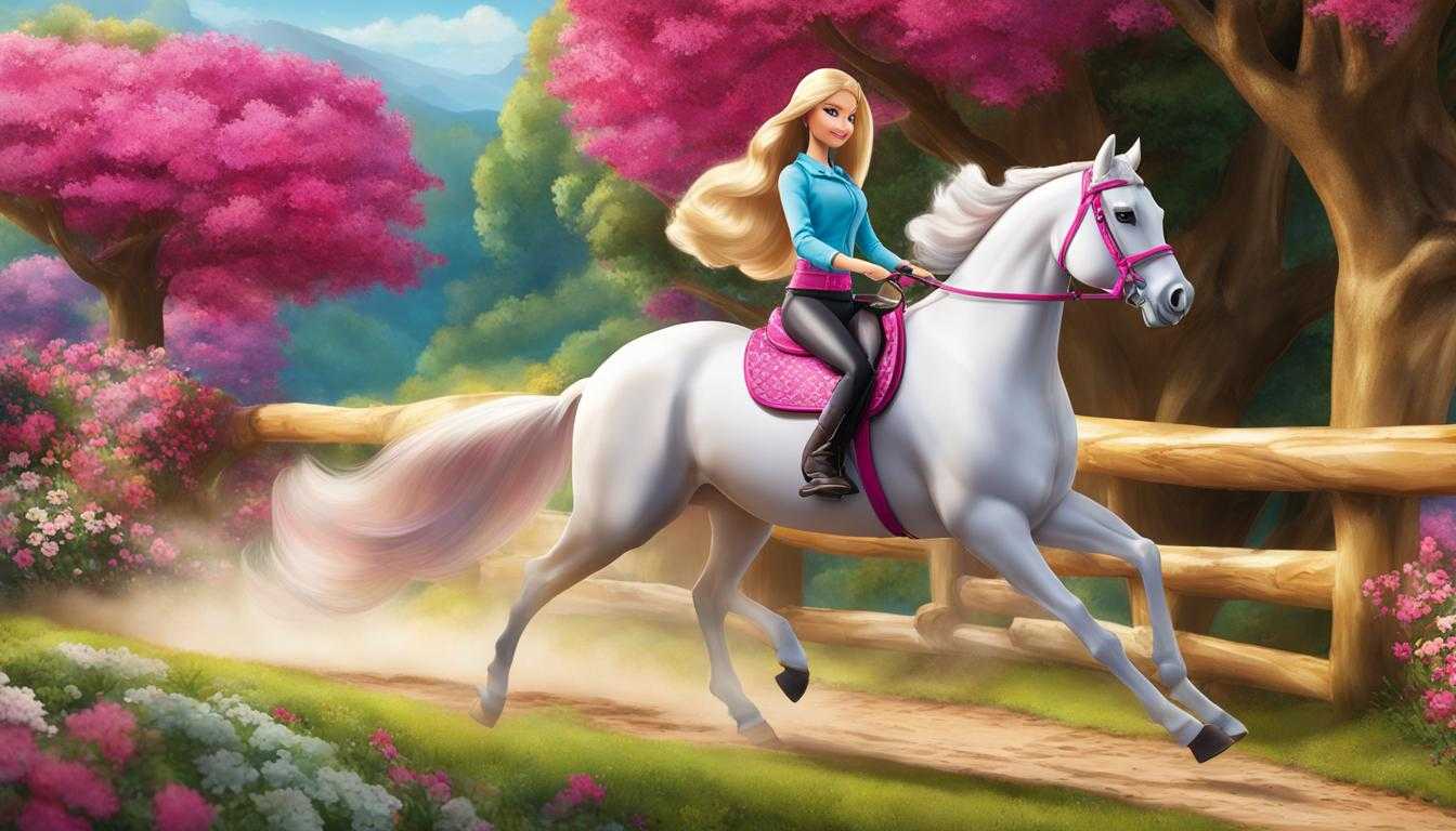 barbie con caballo