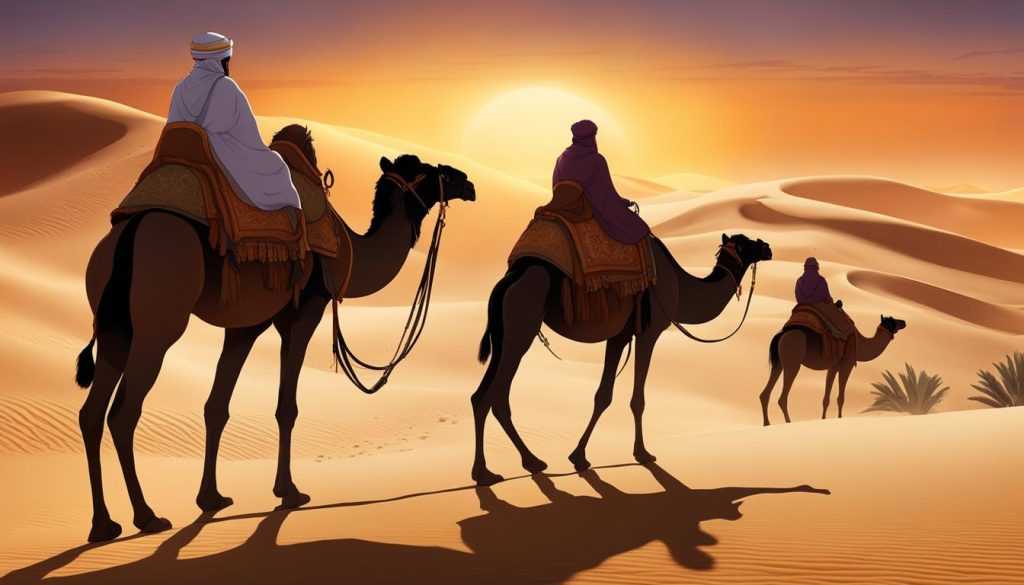 camellos de los reyes magos