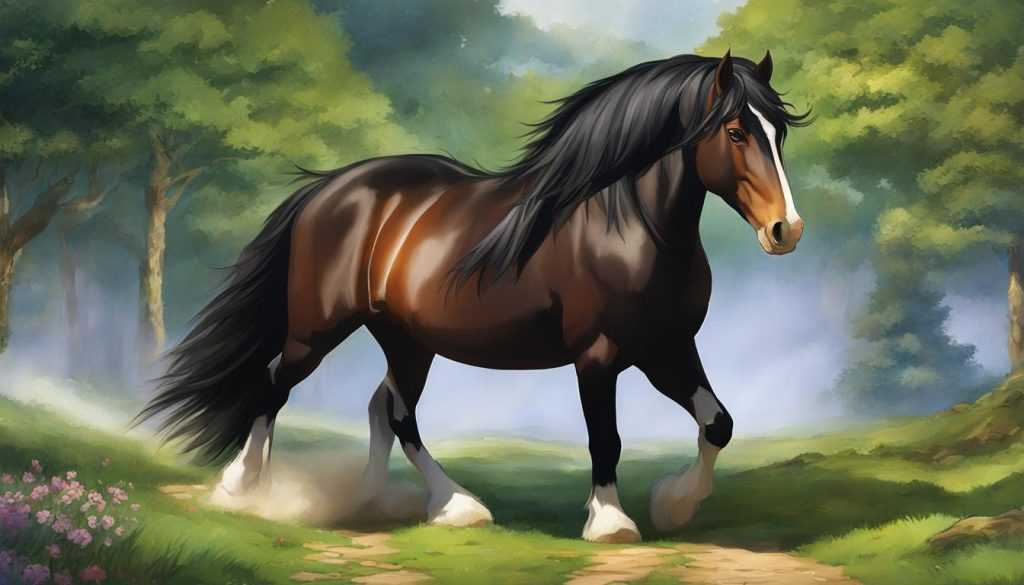 características caballo shire