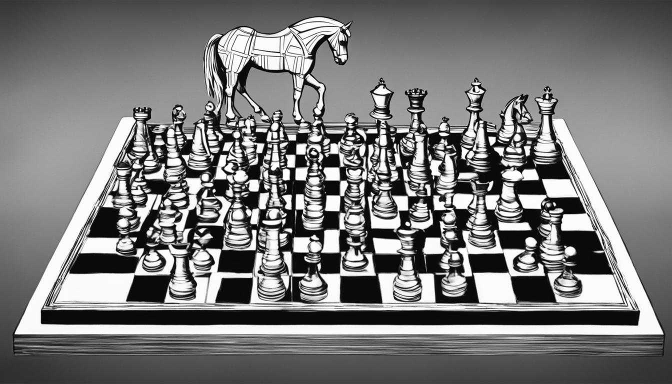 como se mueve el caballo en ajedrez