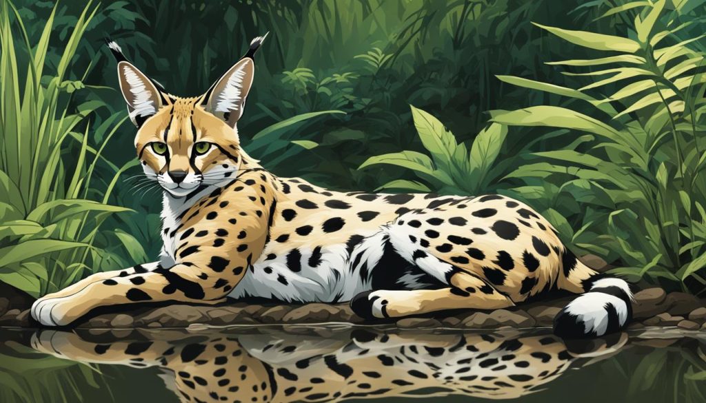 conservación del serval