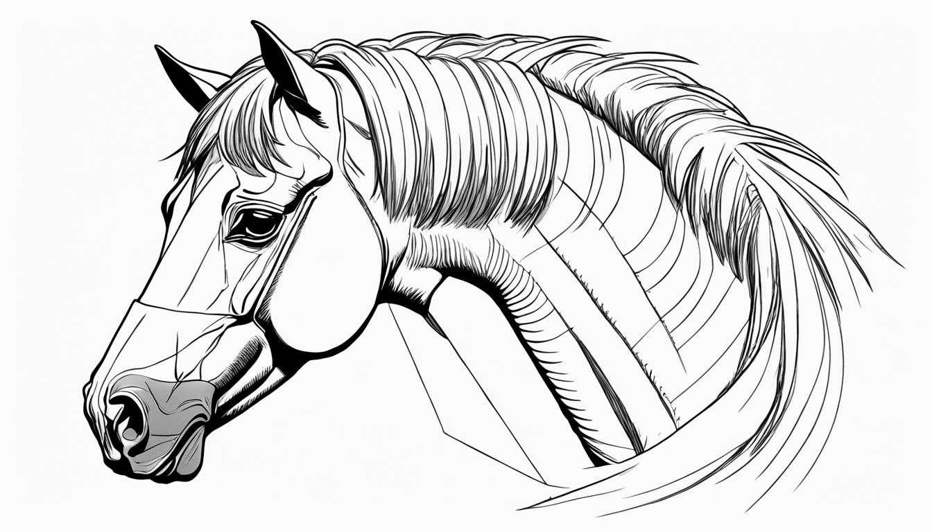 dibujo de caballo