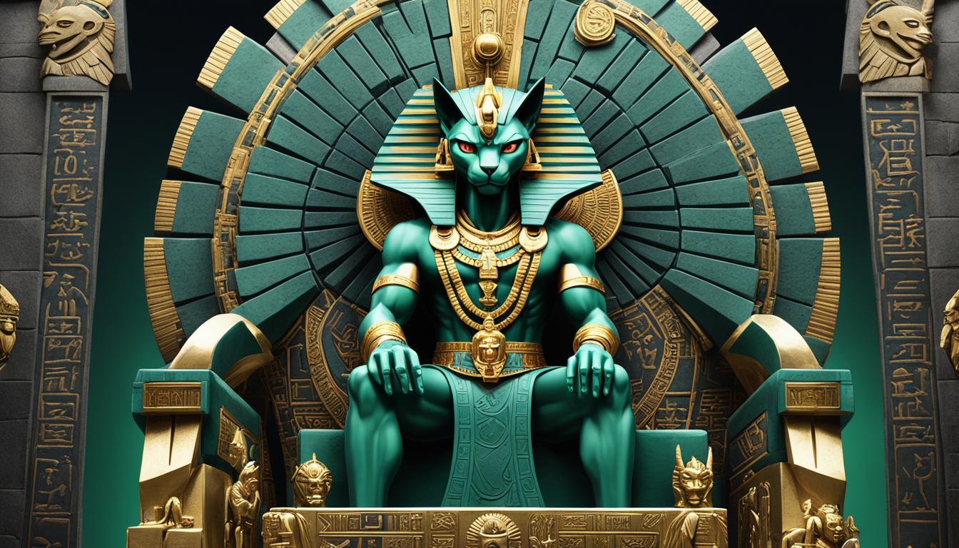 dios gato egipcio