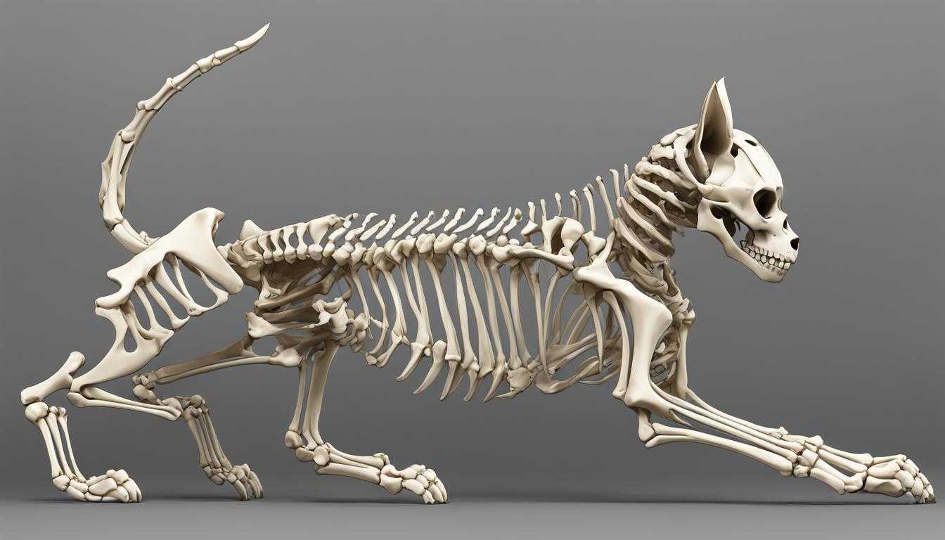 esqueleto de gato