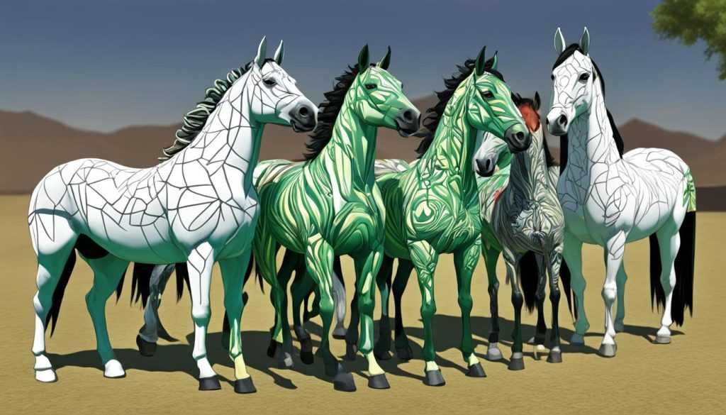 historia del caballo verde