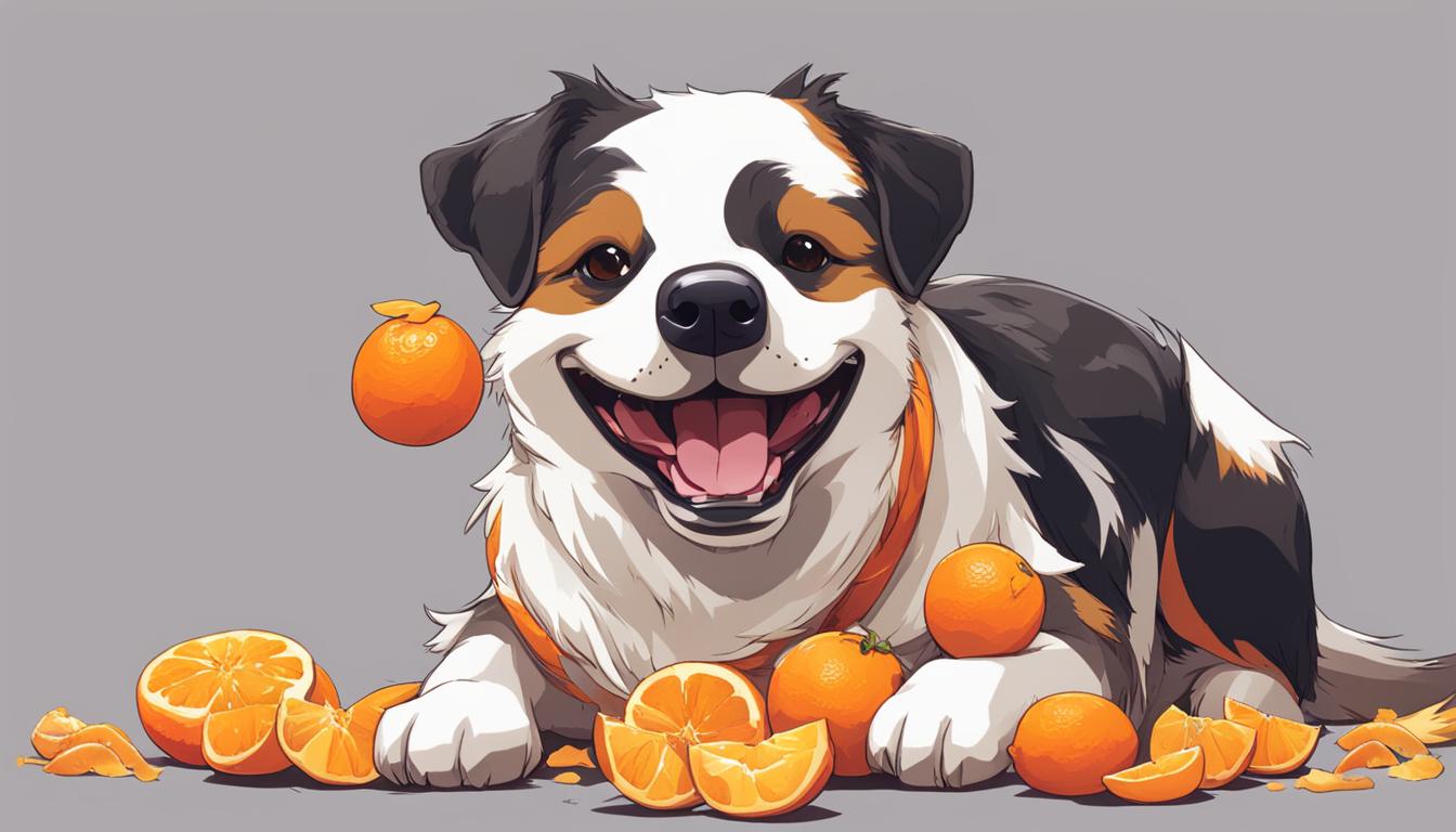 los perros pueden comer mandarina