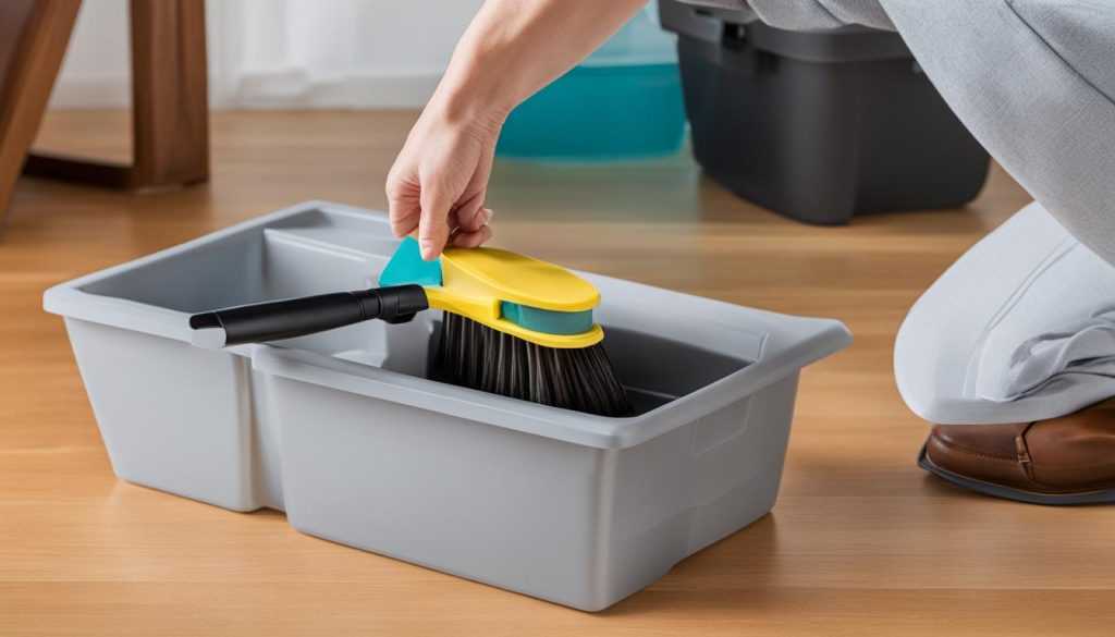 maintain self cleaning litter box