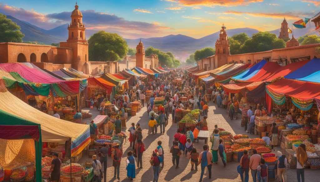 mercado de artesanías y gastronomía mexicana en la feria del caballo texcoco 2023