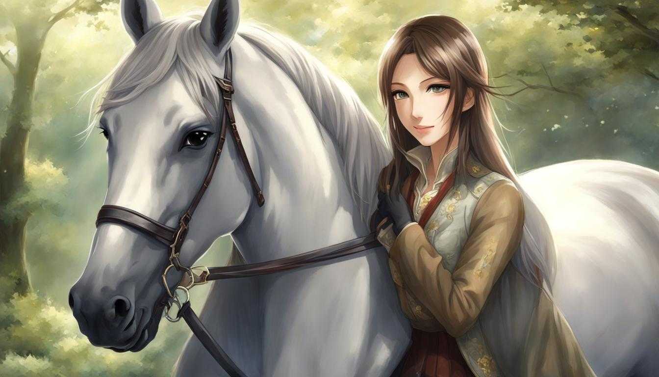 mujer con caballo
